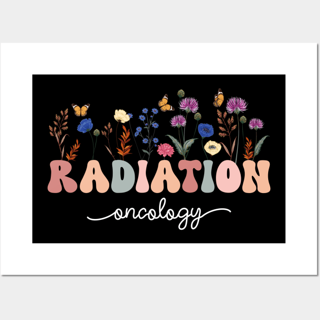 Radiation Oncology Nurse Funny Radiation Therapist Wall Art by abdelmalik.m95@hotmail.com